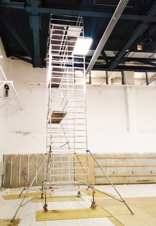 A Stabil Építő Kft. Layher állványa 