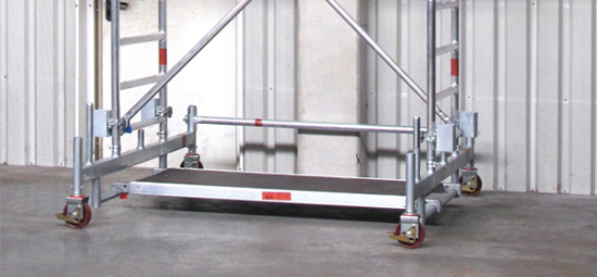 Gurulós Layher állvány